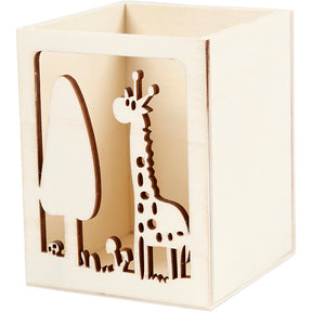 Firma Creativ https: www.cchobby.nl piórnik-żyrafa-10-cm-8-cm-1-szt.