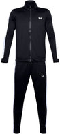 Męski dres Under Armour UA Rival Knit Track Suit-BLK - czarno - biały