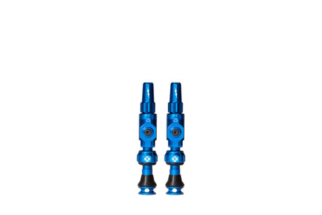 Zawór bezdętkowy Muc-off big bore lite mały niebieski francuski zawór presta 30mm