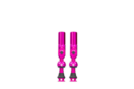 Muc-off zawór bezdętkowy big bore hybrydowy średnio różowy samochód schrã¤der zawór 35mm