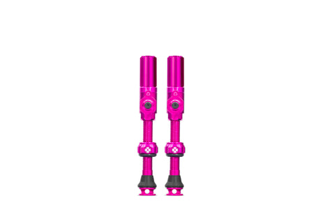 Muc-off zawór bezdętkowy big bore hybrydowy duży różowy zawór schrã¤der samochodu 45mm