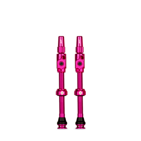 Zawór bezdętkowy Muc-off big bore lite xlarge różowy francuski zawór presta 60mm