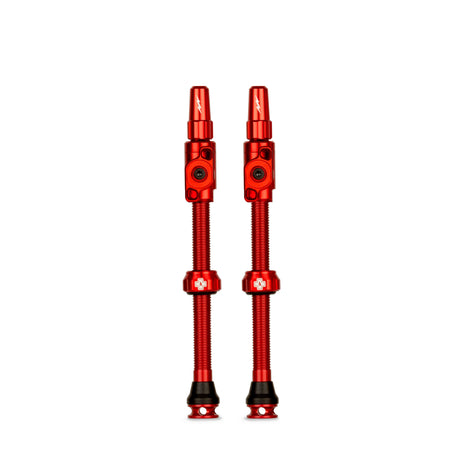 Zawór bezdętkowy Muc-off big bore lite xxlarge czerwony francuski zawór presta 70mm