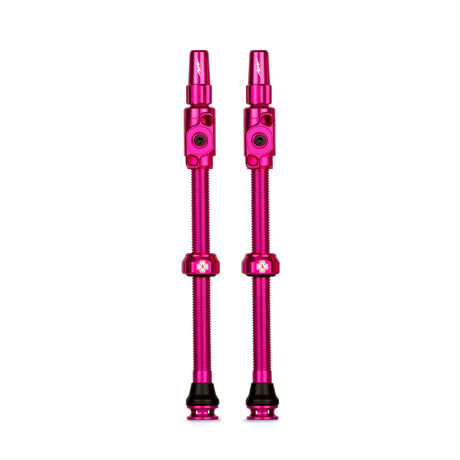 Zawór bezdętkowy Muc-off big bore lite xxxlarge różowy francuski zawór presta 80mm