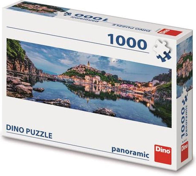 Puzzle Dinotoys - panoramiczne puzzle wyspy Krk - 1000 elementów
