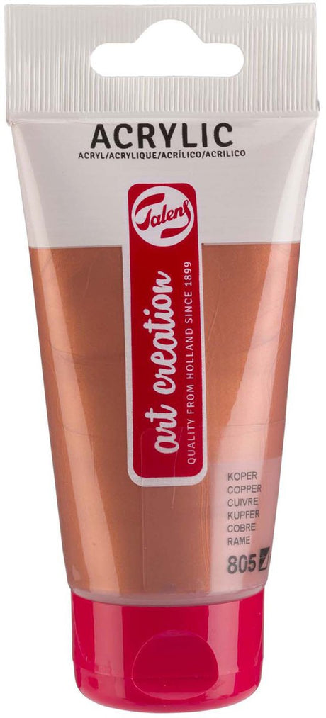 Tuba z farbą akrylową Talens Art Creation 75ml, miedź 805