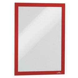 Ramka ekspozycyjna trwała duraframe 488203 czerwona 10 sztuk
