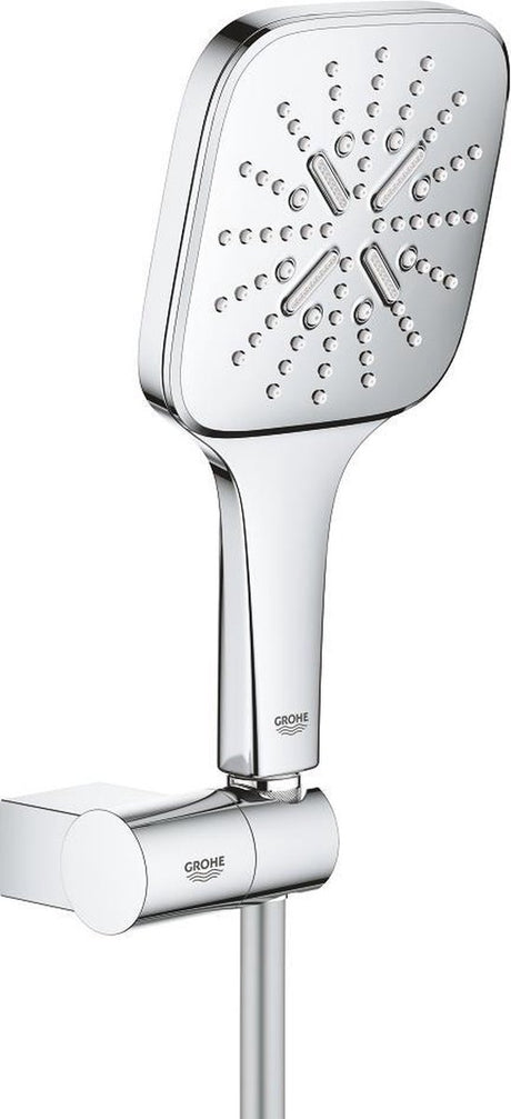Zestaw do kąpieli Grohe Rainshower Smartactive Cube 130 - 3 rodzaje strumienia - regulowany - chrom - 26588000