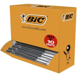 Długopis bic m10, średni, 0,4 mm, czarny
