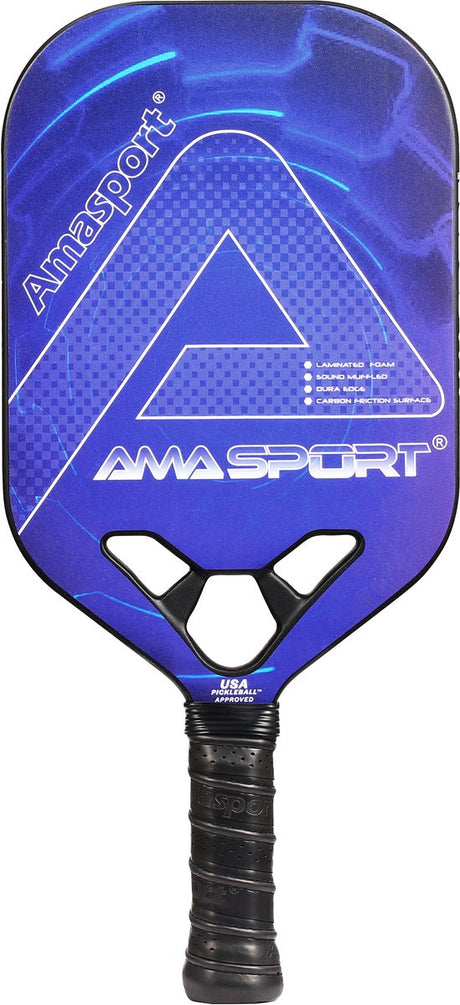 Wiosło Ama Sport Pickleball jp80-2 niebieskie – wiosło karbonowe – regulacja mocy –