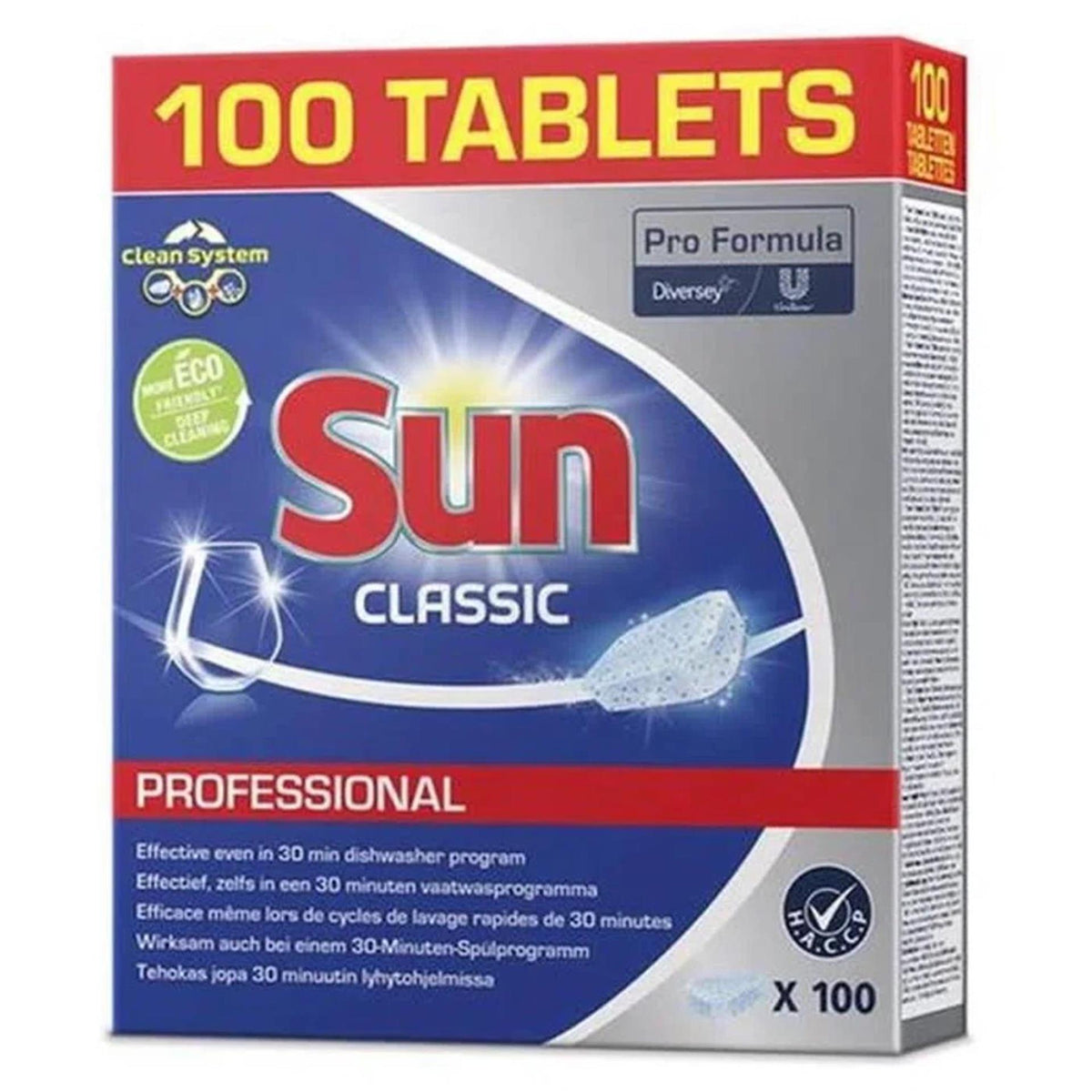 Tabletki do zmywarki Sun klasyczne 100 sztuk
