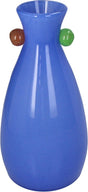 Hd collection vaas glas blauw 16x16x31,5cm