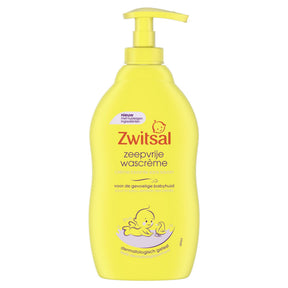 Zwitsal Krem myjący w pompce bez mydła skóra wrażliwa 400ml