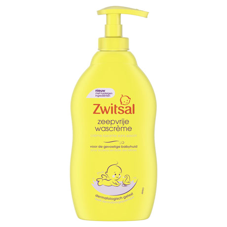 Zwitsal Krem myjący w pompce bez mydła skóra wrażliwa 400ml
