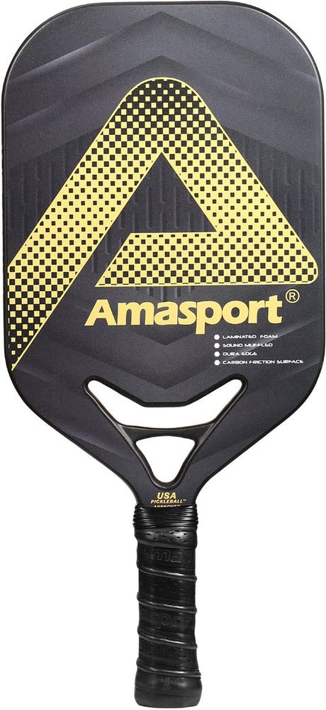 Wiosło Ama Sport Pickleball jp80-1 złote – wiosło karbonowe – regulacja mocy –