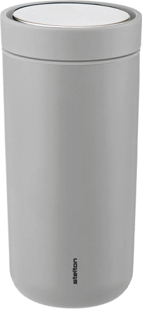 Niemarkowy kubek termiczny sans marque stelton to go click jasnoszary 0,2 l