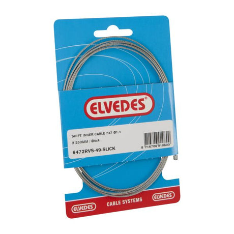 Przełącz wewnętrzny kabel Elvedes 2250 mm ze stali nierdzewnej Slick Ø1,1 mm Nipple (na mapie)