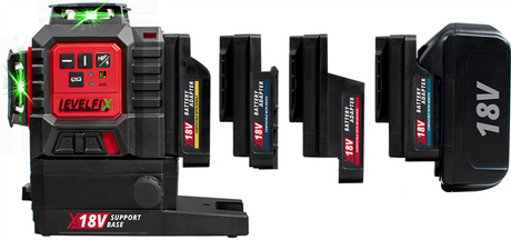 Inteligentny zestaw adapterów Levelfix x18va-mak 18 V Makita