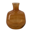 Kolekcje naturalne dijk Kolekcje naturalne Szklany wazon o wymiarach ã˜16,5x19cm brązowy
