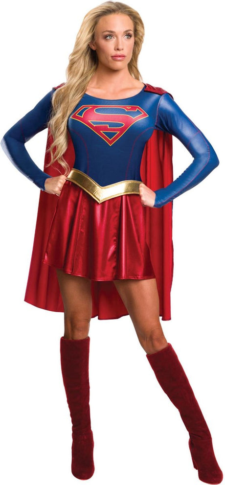 Rubies uk - kostium z serii Supergirl dla kobiet - duży - kostiumy dla dorosłych