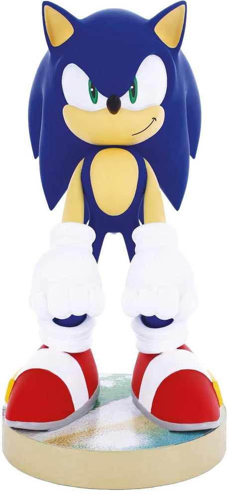 Cableguys Sonic the Hedgehog - nowoczesny - stojak na figurkę na telefon | kontroler | etui ładujące (oryginalne uchwyty do kabli)