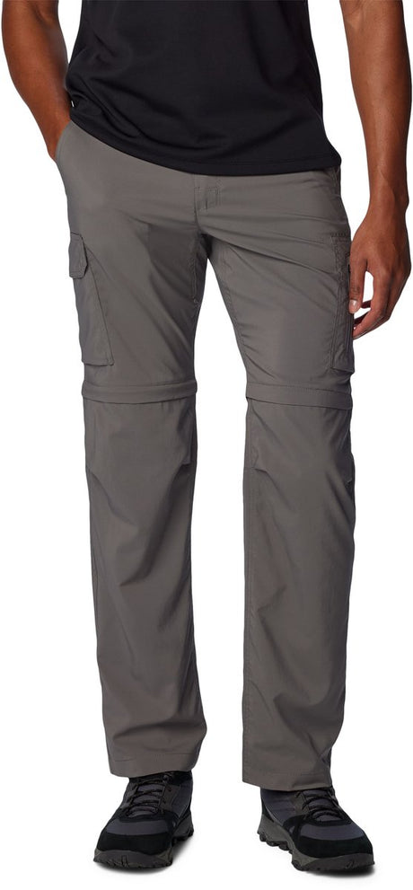 Męskie spodnie outdoorowe Columbia Silver Ridge™ Utility Convertible Pant - miejski szary