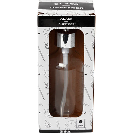 Firma Creativ https: www.cchobby.nl pompka do mydła-h-19-3-cm-d-6-3-cm-230-ml-clear-1-piece