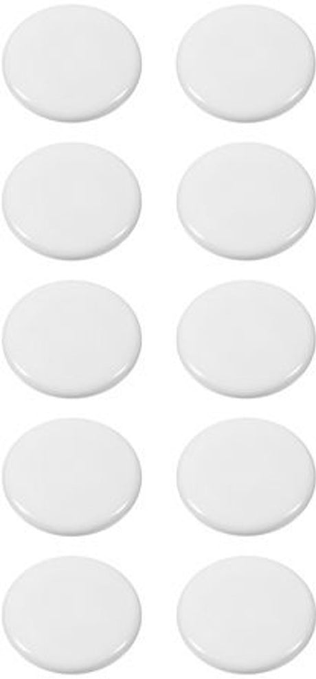 Magnesy Westcott - białe - ø 40x8,5mm - 2500g - 10 sztuk - ac-e1082