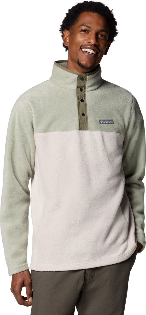 Męski sweter outdoorowy Columbia Steens Mountain™ Half Snap II – brązowy
