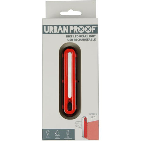 Urbanbioodporne tylne światło ładowane ultra jasne