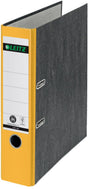 Folder Leitz 180° chmurny a4 - 80mm - 100% z recyklingu - żółty - 3 sztuki