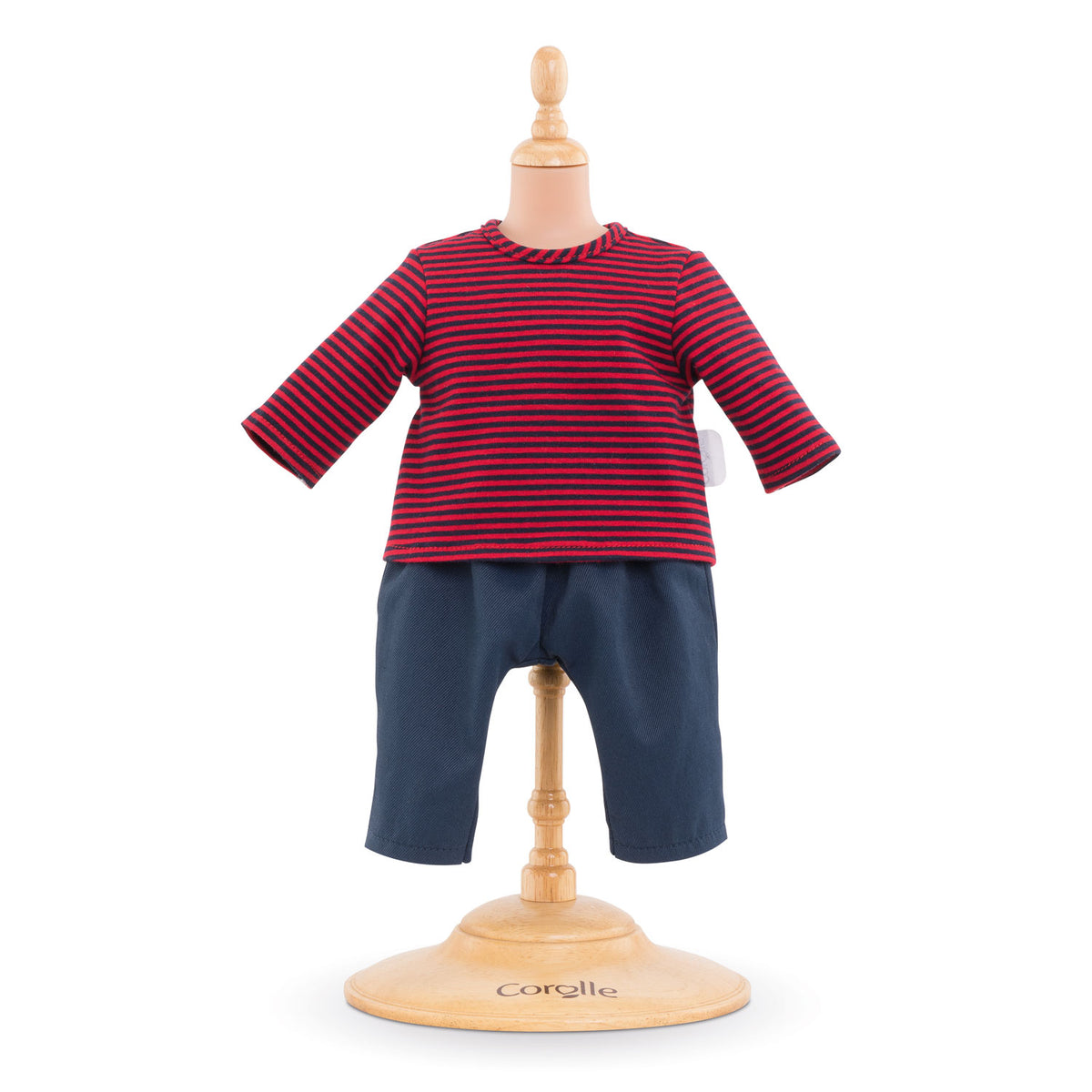 Corolle Mon Grand Poupon Poppen Strój Striped