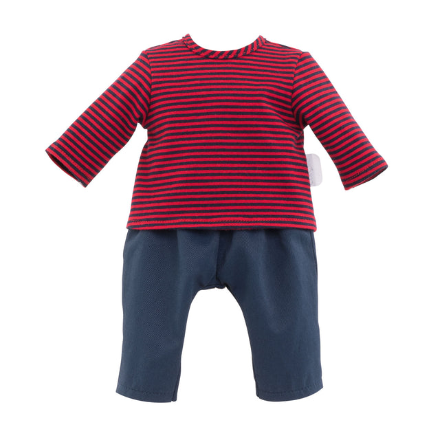 Corolle Mon Grand Poupon Poppen Strój Striped