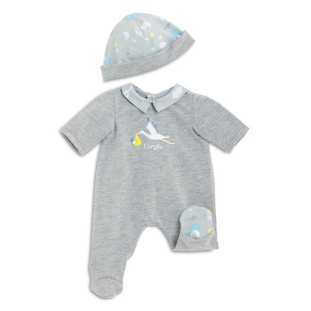 Corolle Mon Grand Poupon - Pajamas Ooievaar, 36 cm