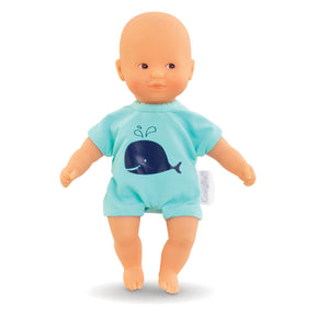Lalka do kąpieli Corolle Mon Premier Poupon - niebieska, 20 cm