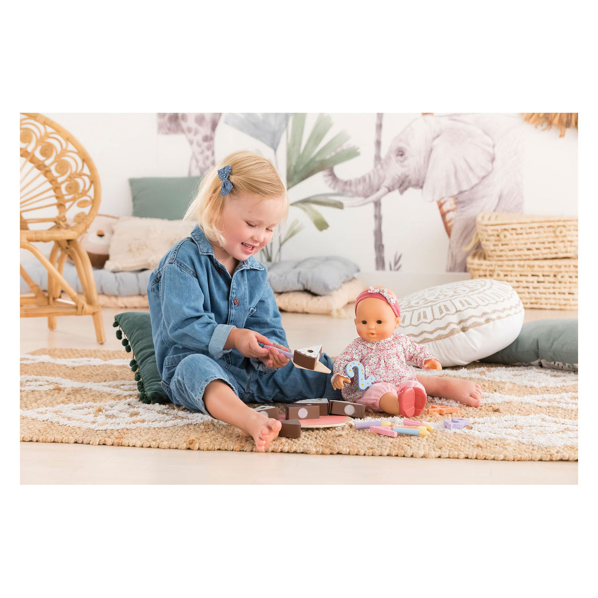 Corolle Wooden Birthday Tort