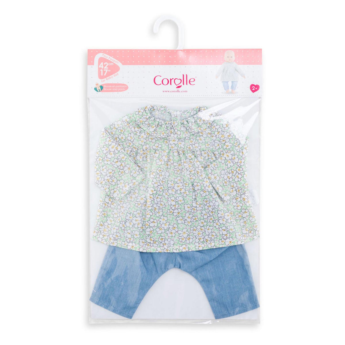 Corolle Mon Grand Poupon Dolls Bluzka i Broek, 42 cm