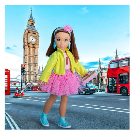Zestaw lalki Corolle Zoé London Fashion Week - lalka z akcesoriami.