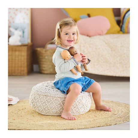 Lalka Baby Corolle Mini Calin Królik Niebieskie Oczy 20cm - zapach wanilii.