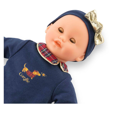Lalka niemowlęca Corolle Calin Margaux Holidays miękka lalka 30 cm o zapachu niebieskiej wanilii.