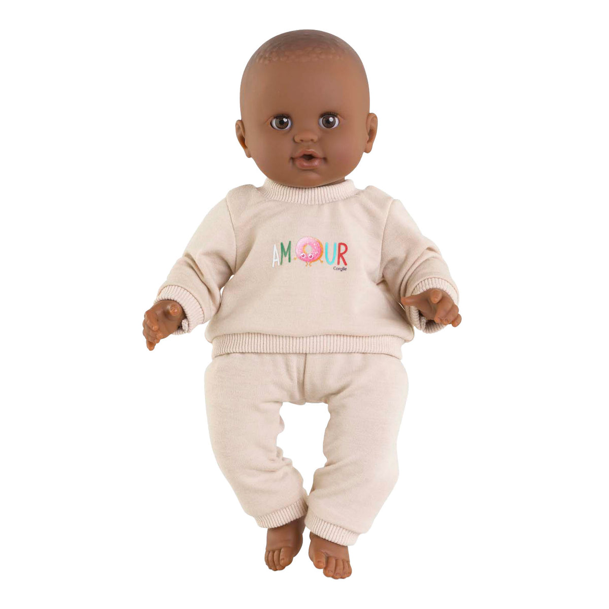 Beżowy dres Corolle dla lalki baby, 36cm