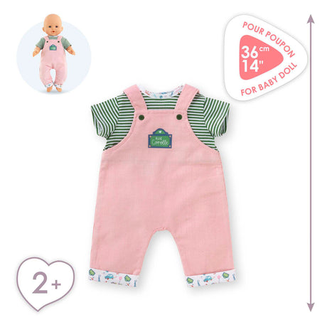Koszulka i kombinezon Corolle dla lalki baby, 36 cm