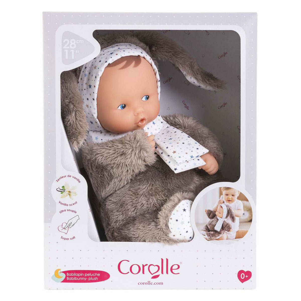 Pluszowa lalka króliczek Corolle mon doudou - 28 cm