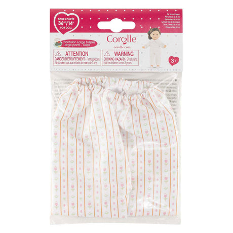 Spodnie dla lalki Corolle ma tulipany - 36cm