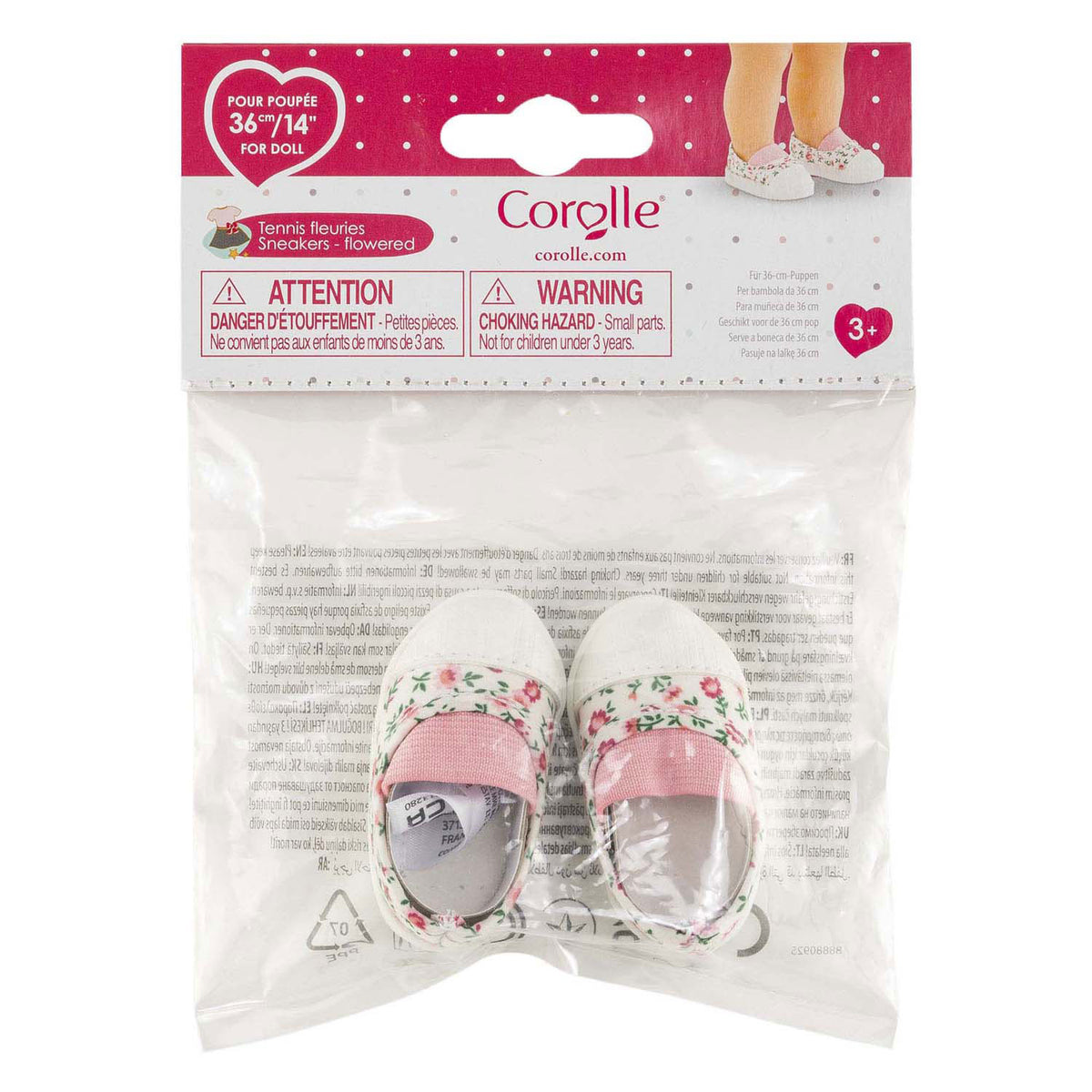 Buty tenisowe Corolle ma kwiaty - 36cm