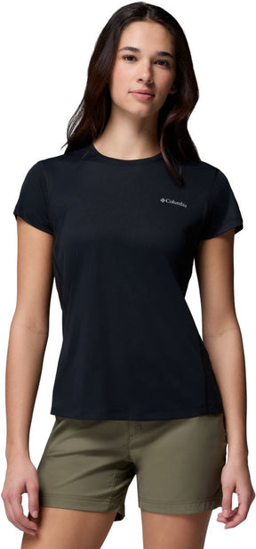 Damska koszula outdoorowa Columbia Zero Rules™ Light SS Crew - czarna