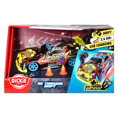 Dickie RC sterowalny auto tornado dryft rtr