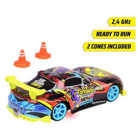 Dickie RC sterowalny auto tornado dryft rtr