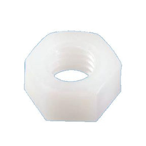 Nakrętka biała m6 d555 934 poliamid 6.6 (nylon) | 1000 sztuk