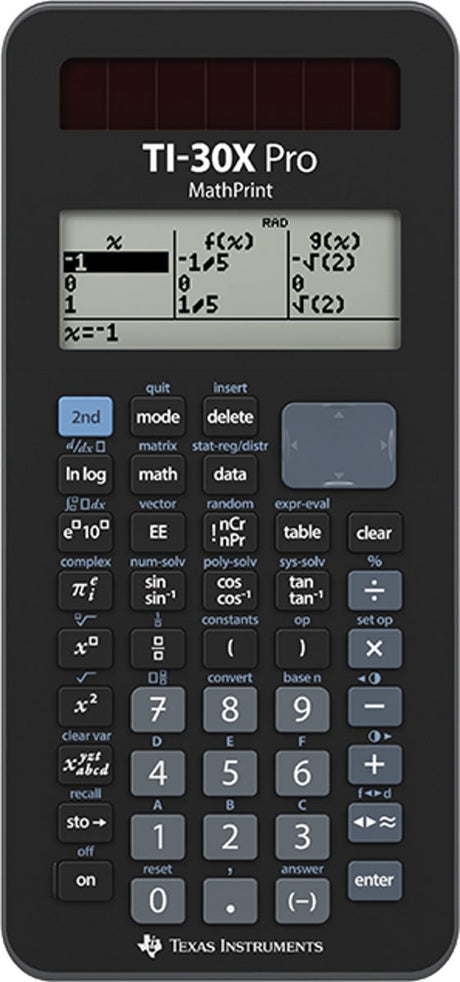 Kalkulator naukowy Texas Instruments Ti-30x Pro Mathprint Cas